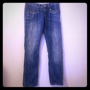 Blue Boot Cut Jeans